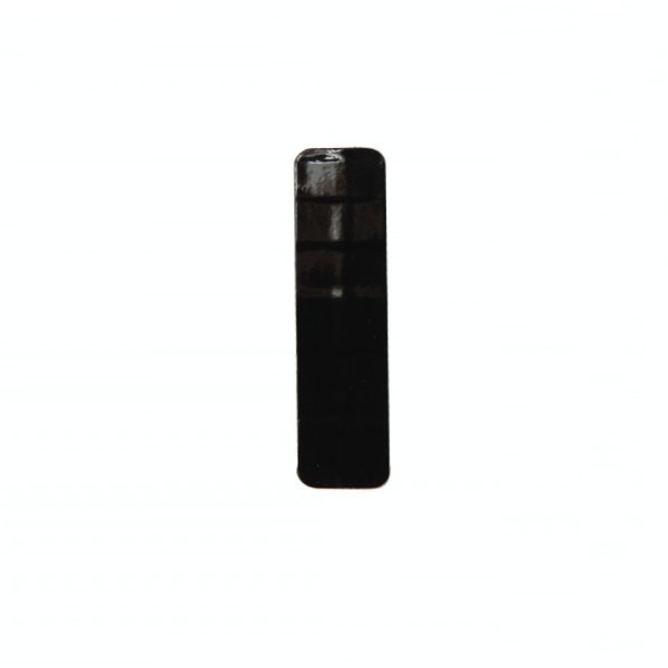 ЭМ-этикетка, черная ламинированная 10х40 мм (1 рулон - 500 шт.)