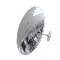 Обзорное зеркало безопасности, диаметр 610 мм, белый кант